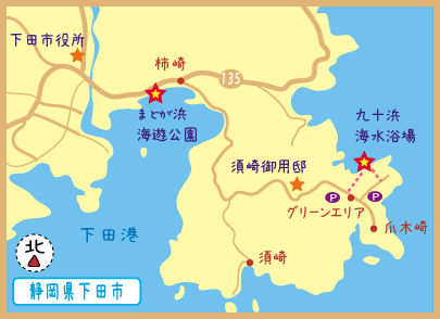 下田市地図